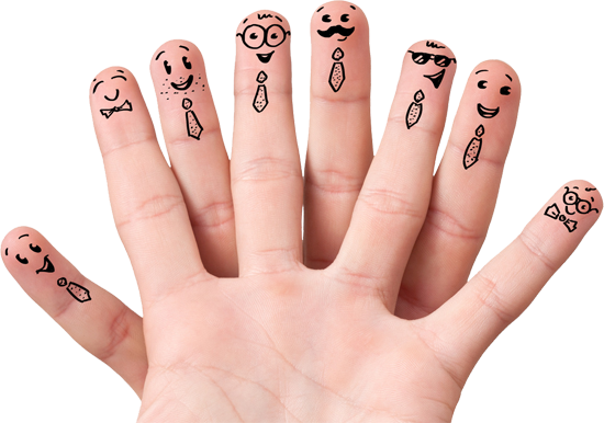fingers
